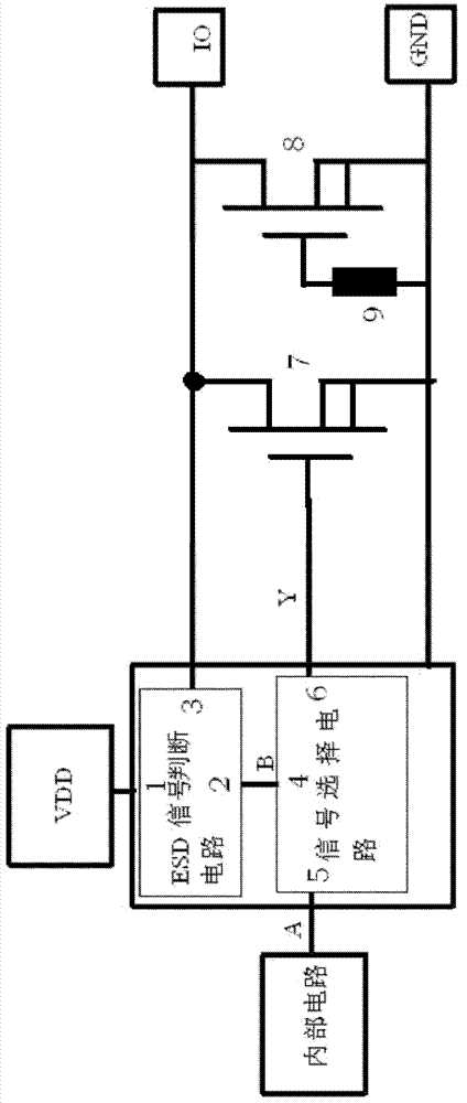 Electro spark detector (ESD) circuit protection structure