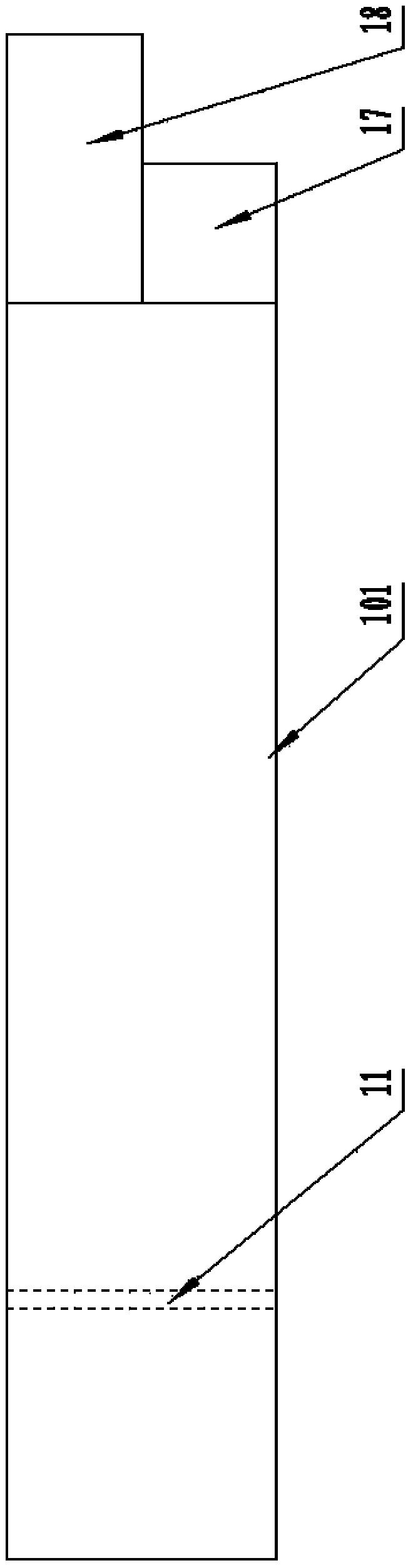 Reference block group used for ultrasonic detection of austenitic stainless steel welding seams