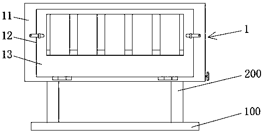 Mobile internet big data analysis sample information display device