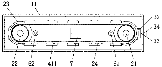 Mobile internet big data analysis sample information display device