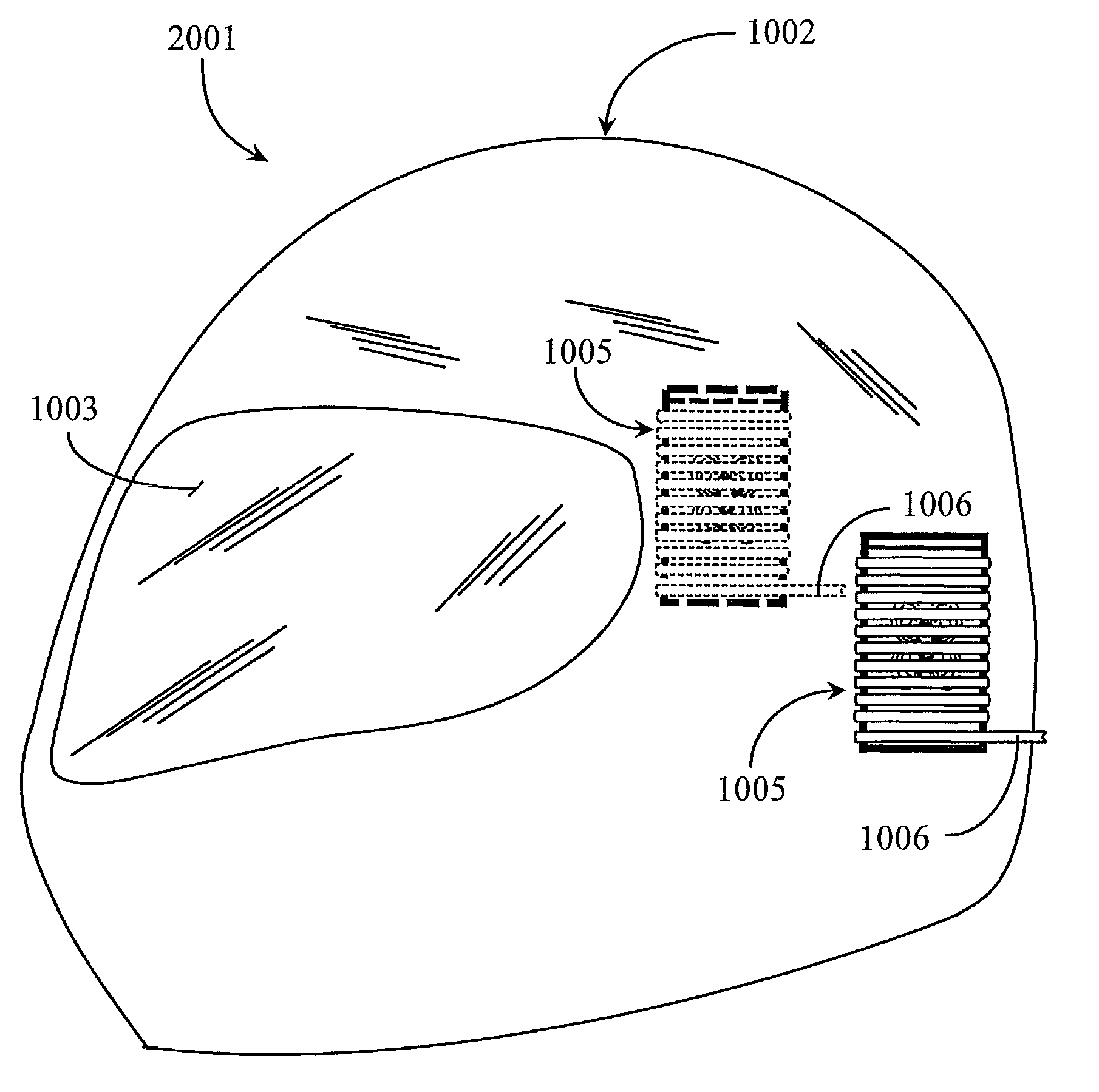 Speaker system for head protective gear