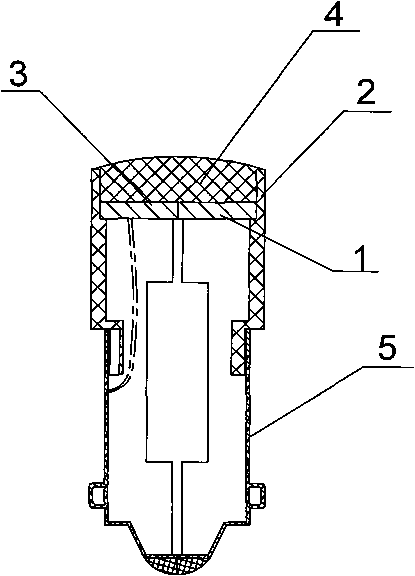 Method for manufacturing LED indicator light