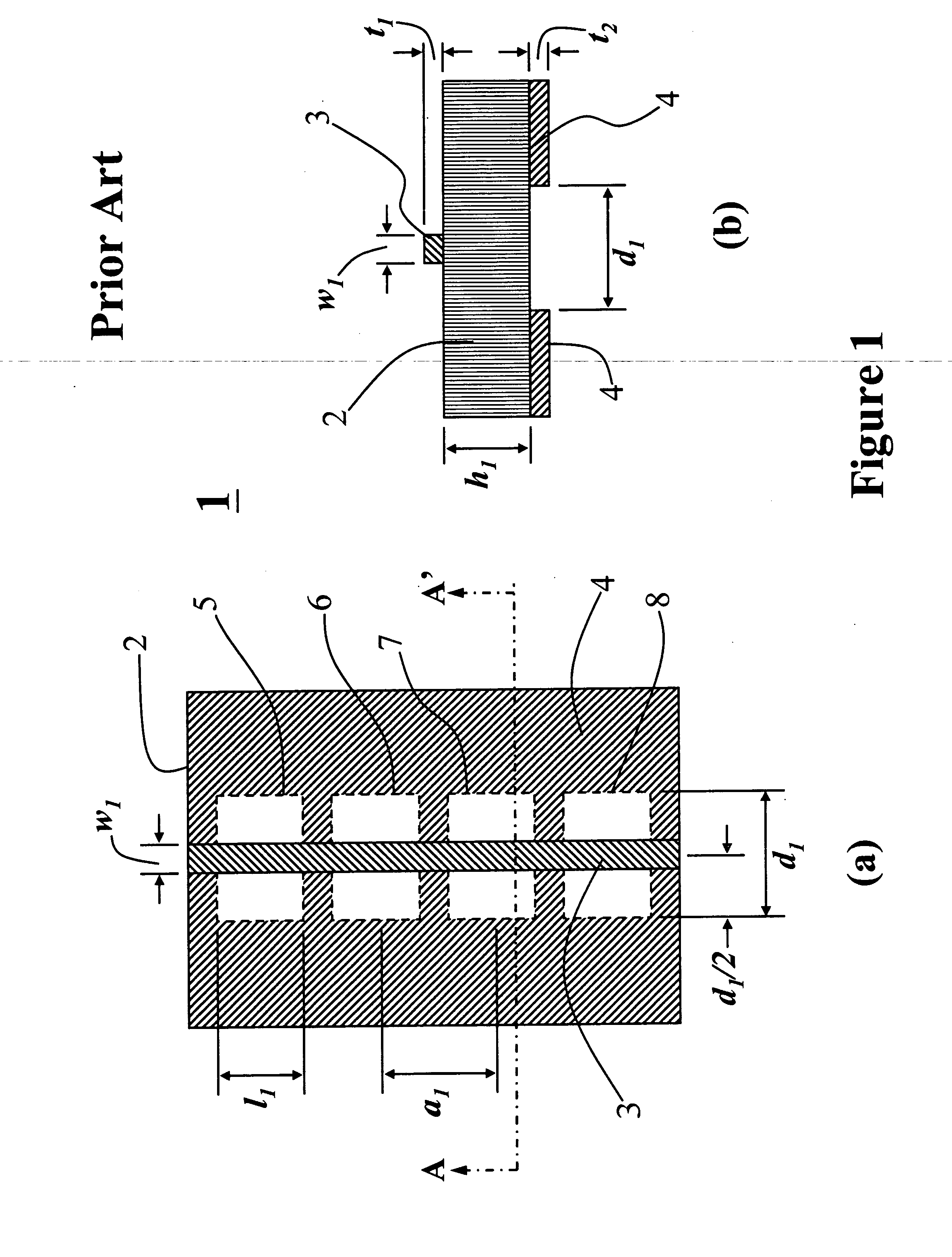 Tunable photonic band gap structures for microwave signals