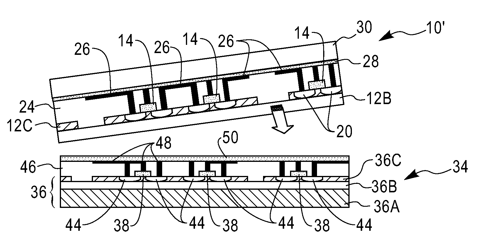 Compact multi-port cam cell implemented in 3D vertical integration