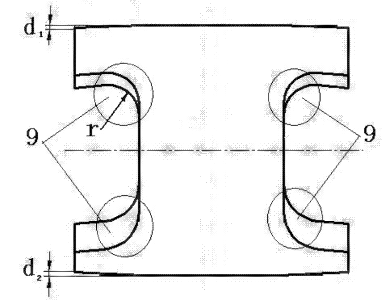 Finite element model building and updating method of sprag clutch wedge block surface stress