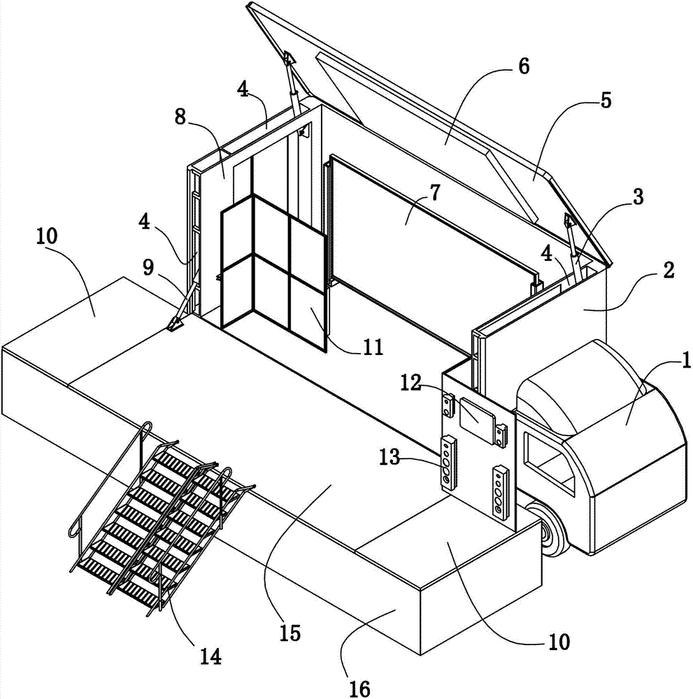 Flow culture display vehicle