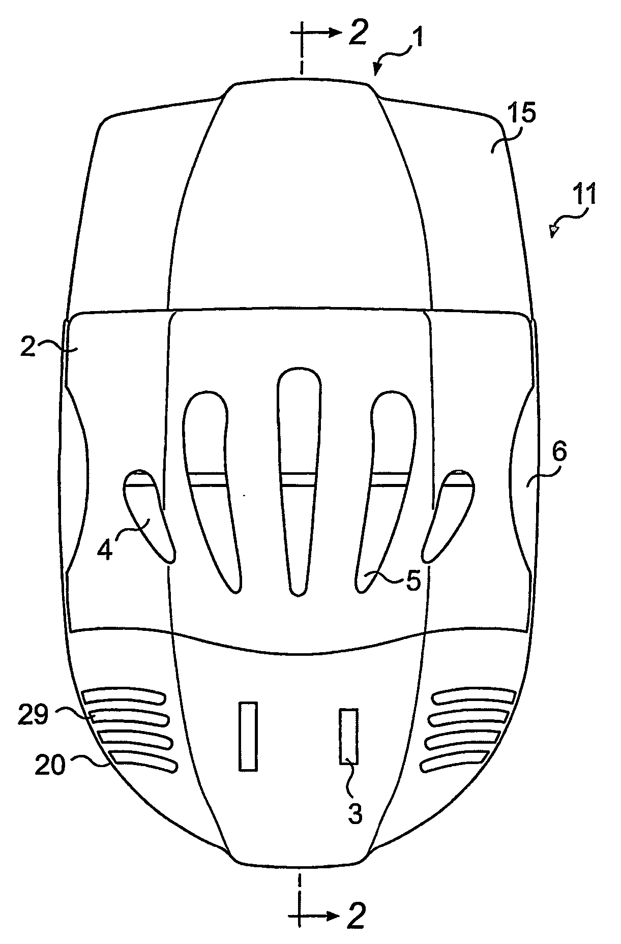 Diffuser with light emitting diode nightlight