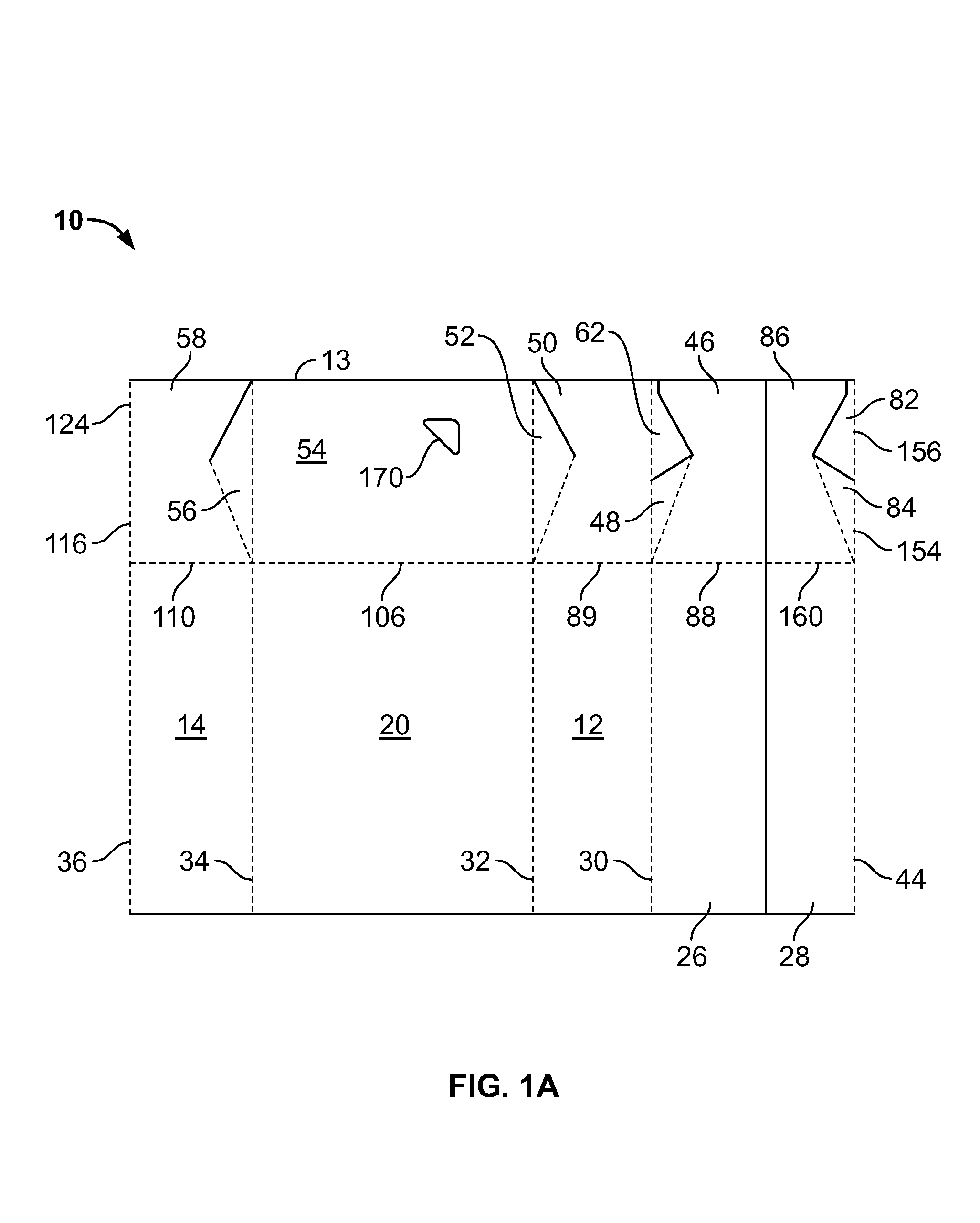 Polygonal collapsible bulk bin