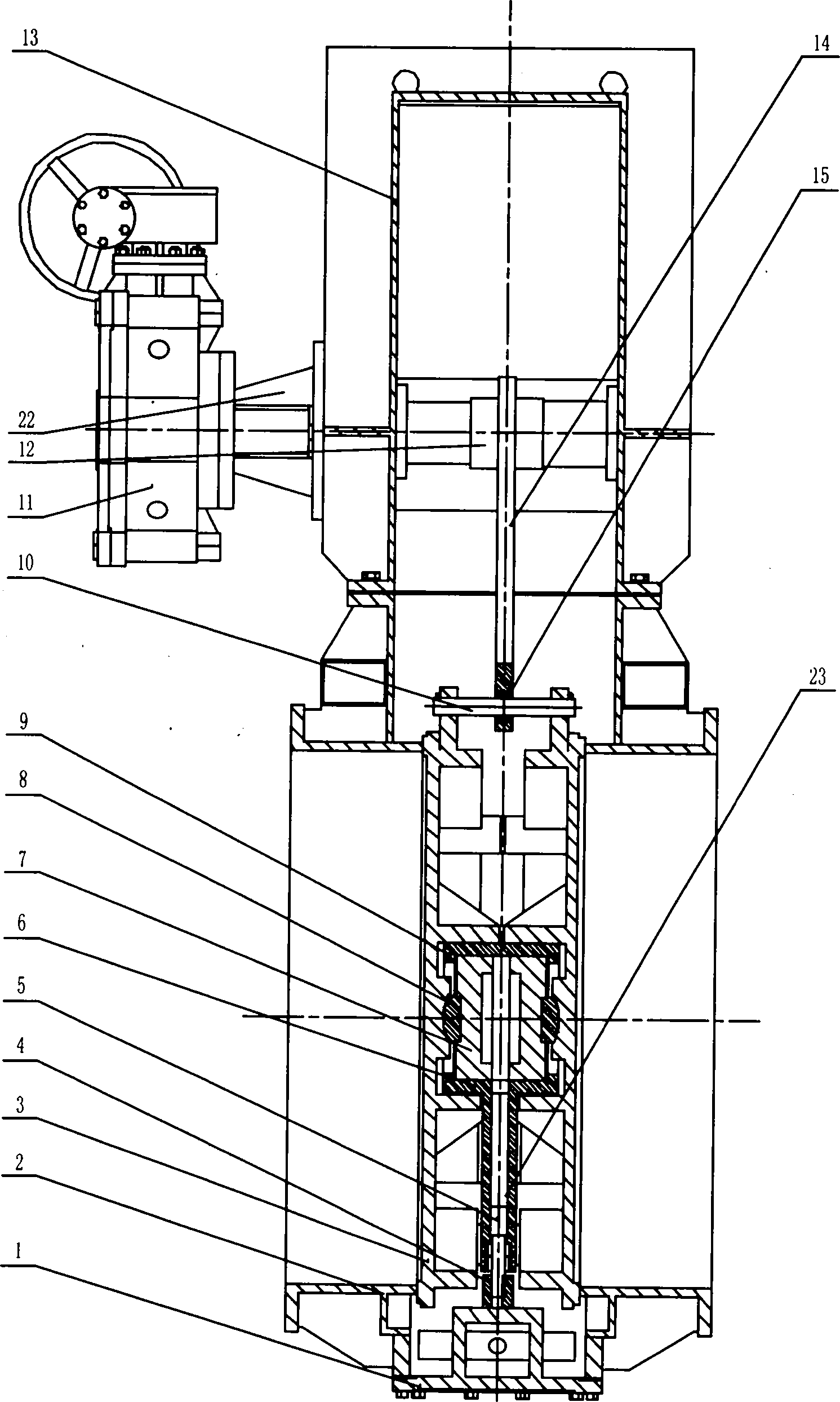 Hydraulic self-driven double-gate disc gas gate valve