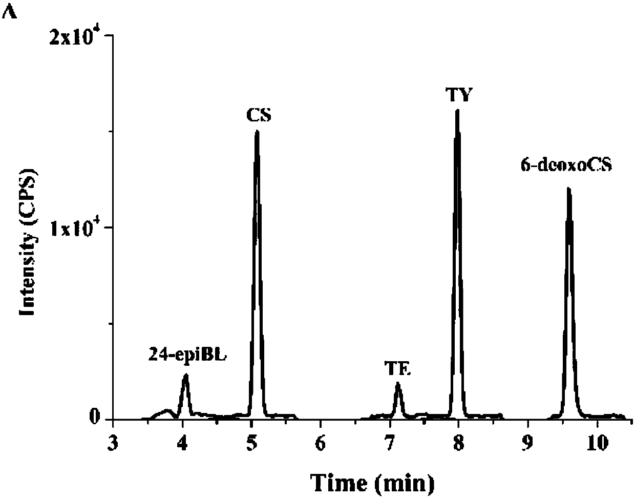 Purification method of plant endogenous brassinolide based on boron affinity solid phase extraction