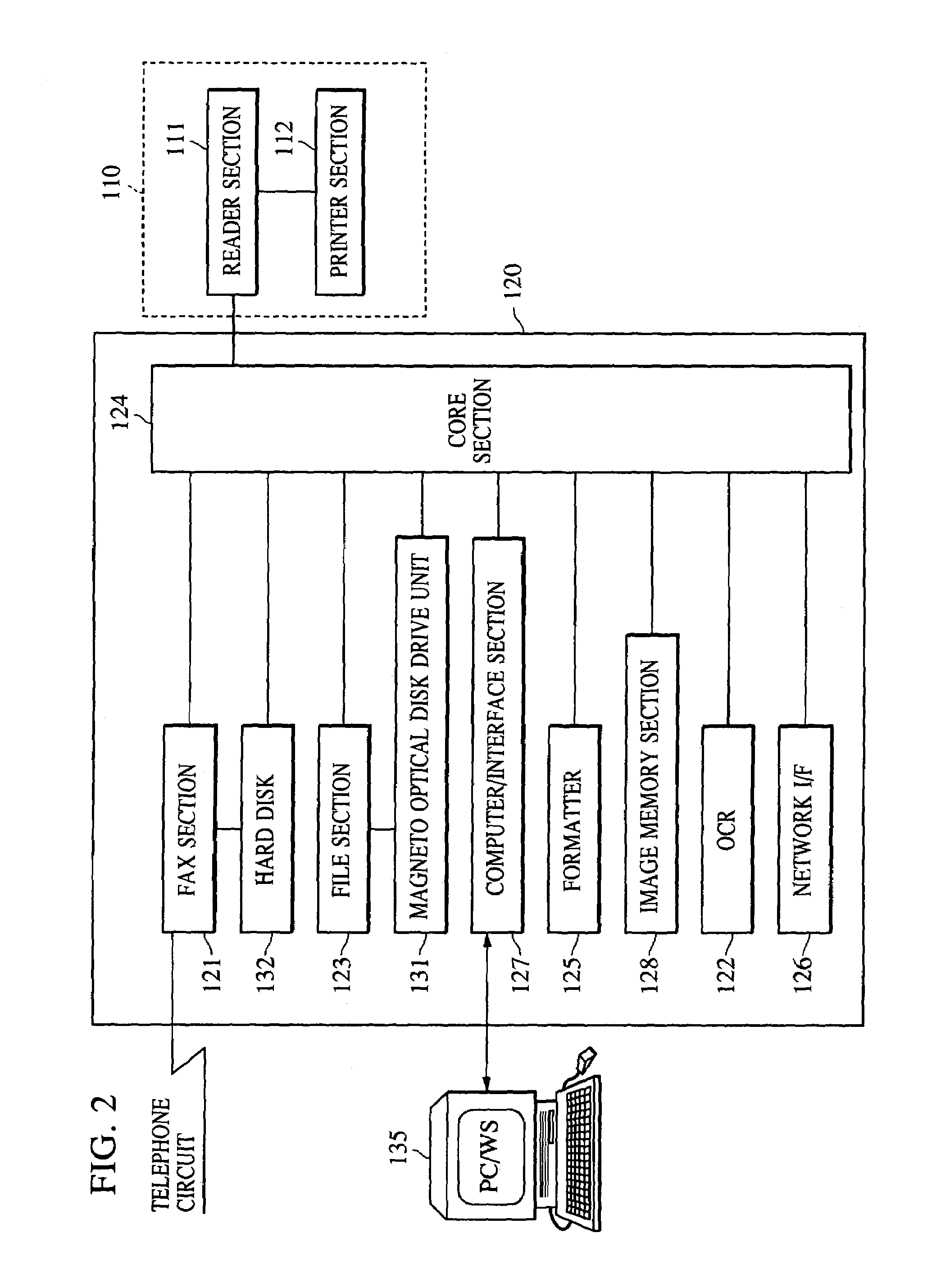 Apparatus for retrieving document data