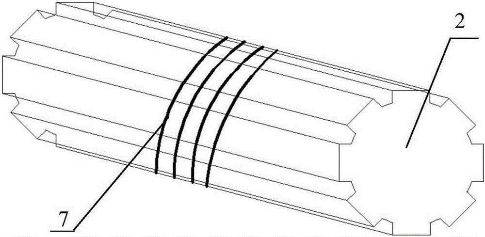 An ecological landscape artificial fish reef device