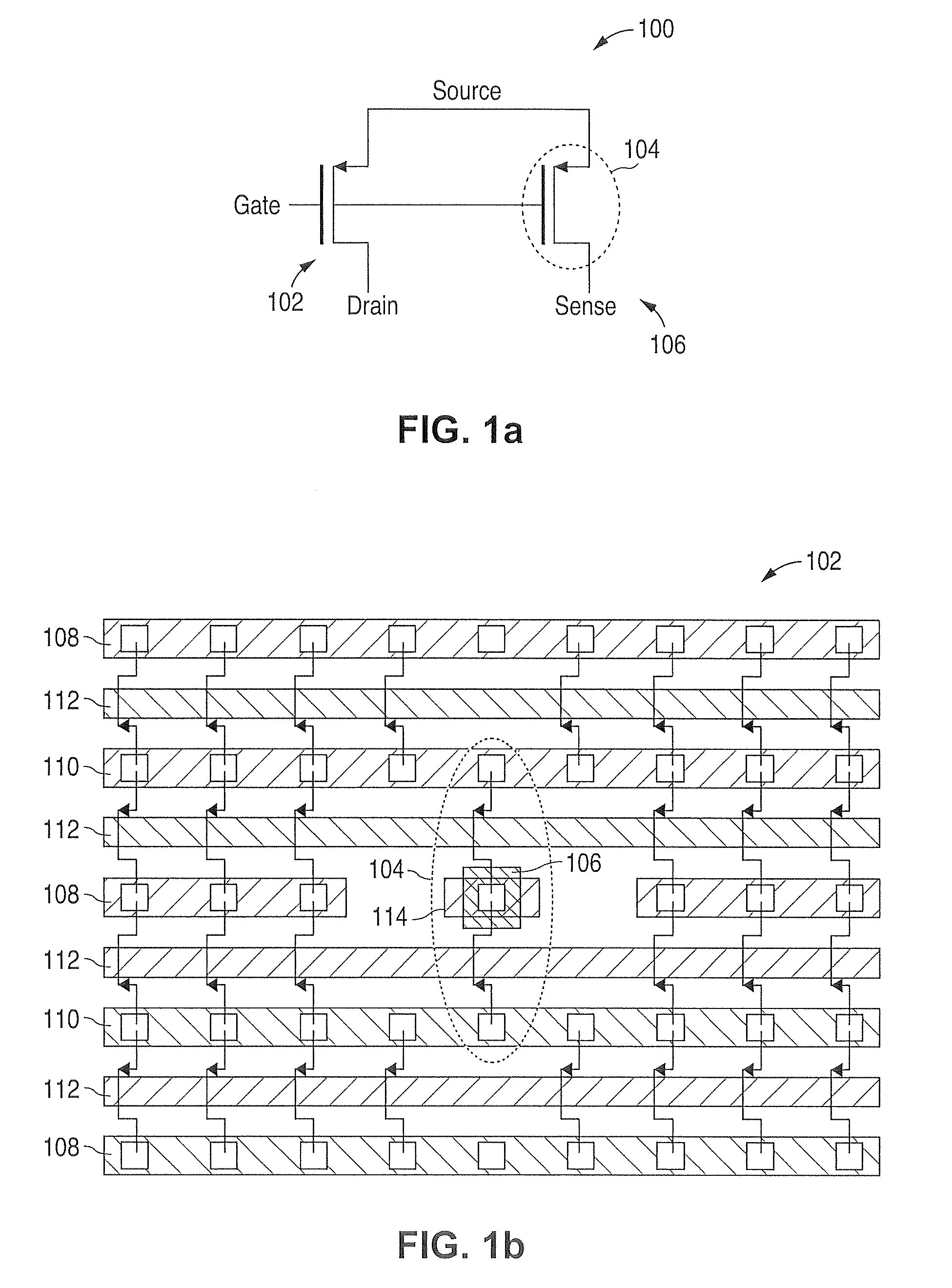 Versatile system for integrated sense transistor