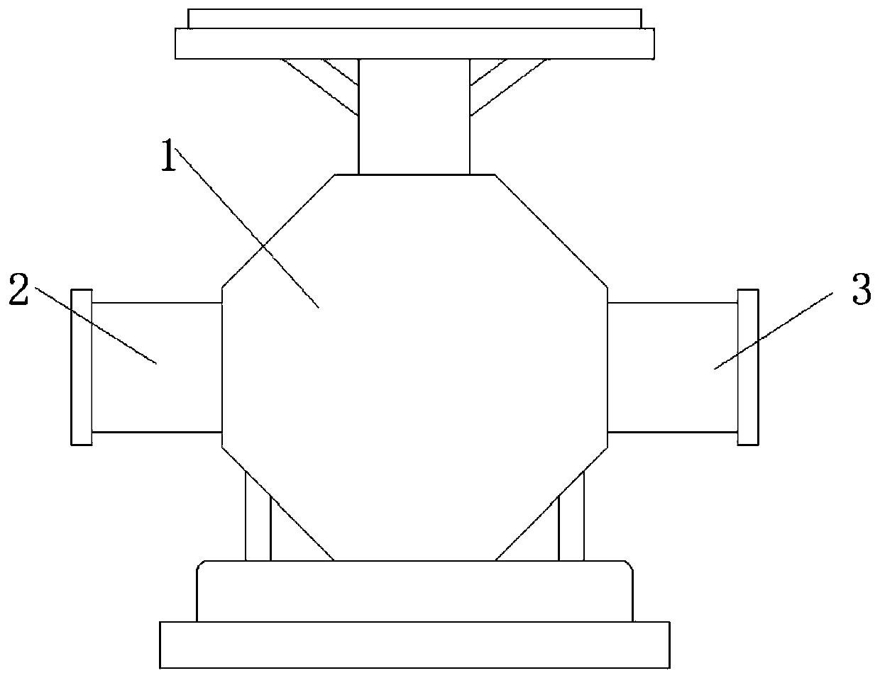 Water pump electromagnetic valve convenient to install