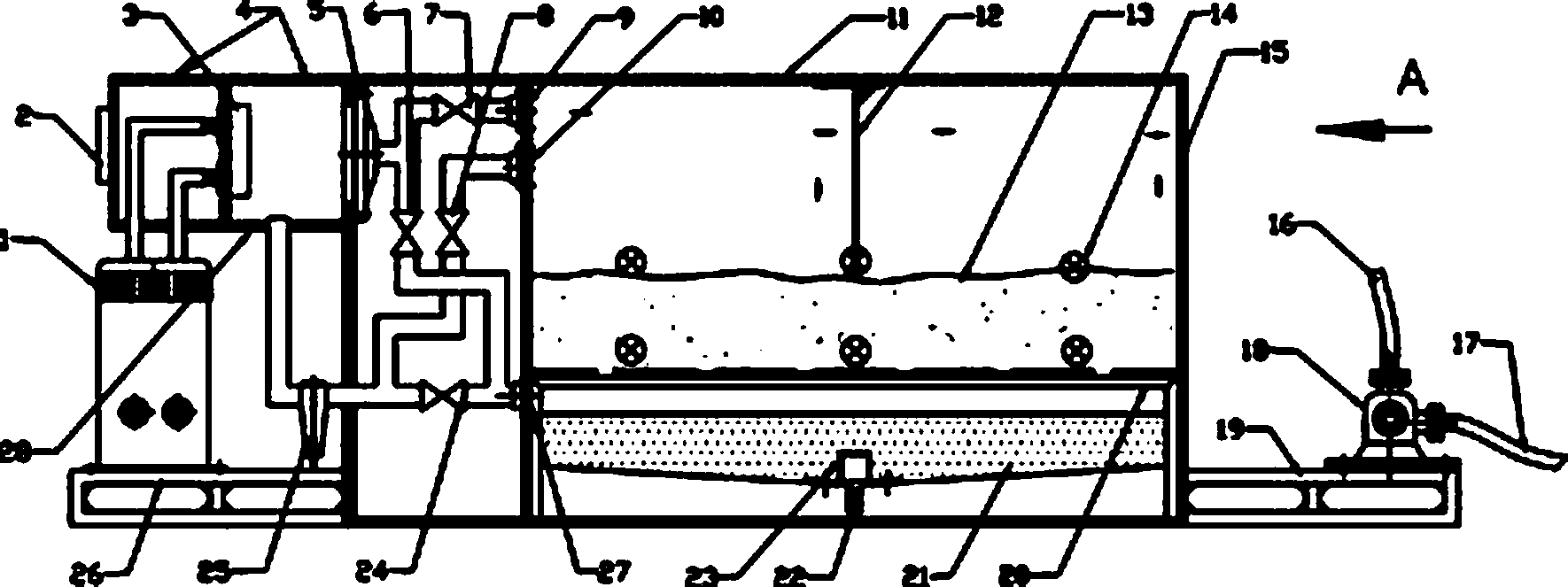 High-efficiency energy-saving grain drying machine and drying method