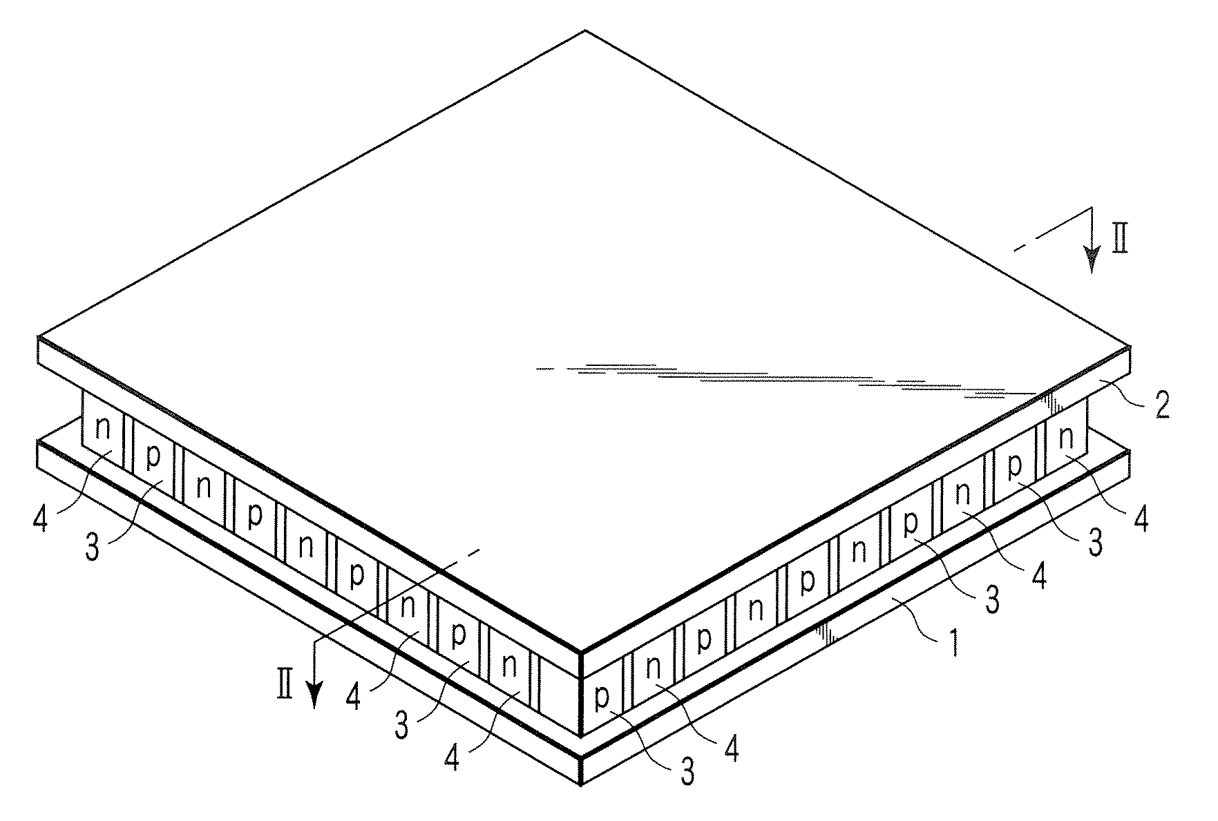 Thermoelectric conversion module and method of manufacturing the same