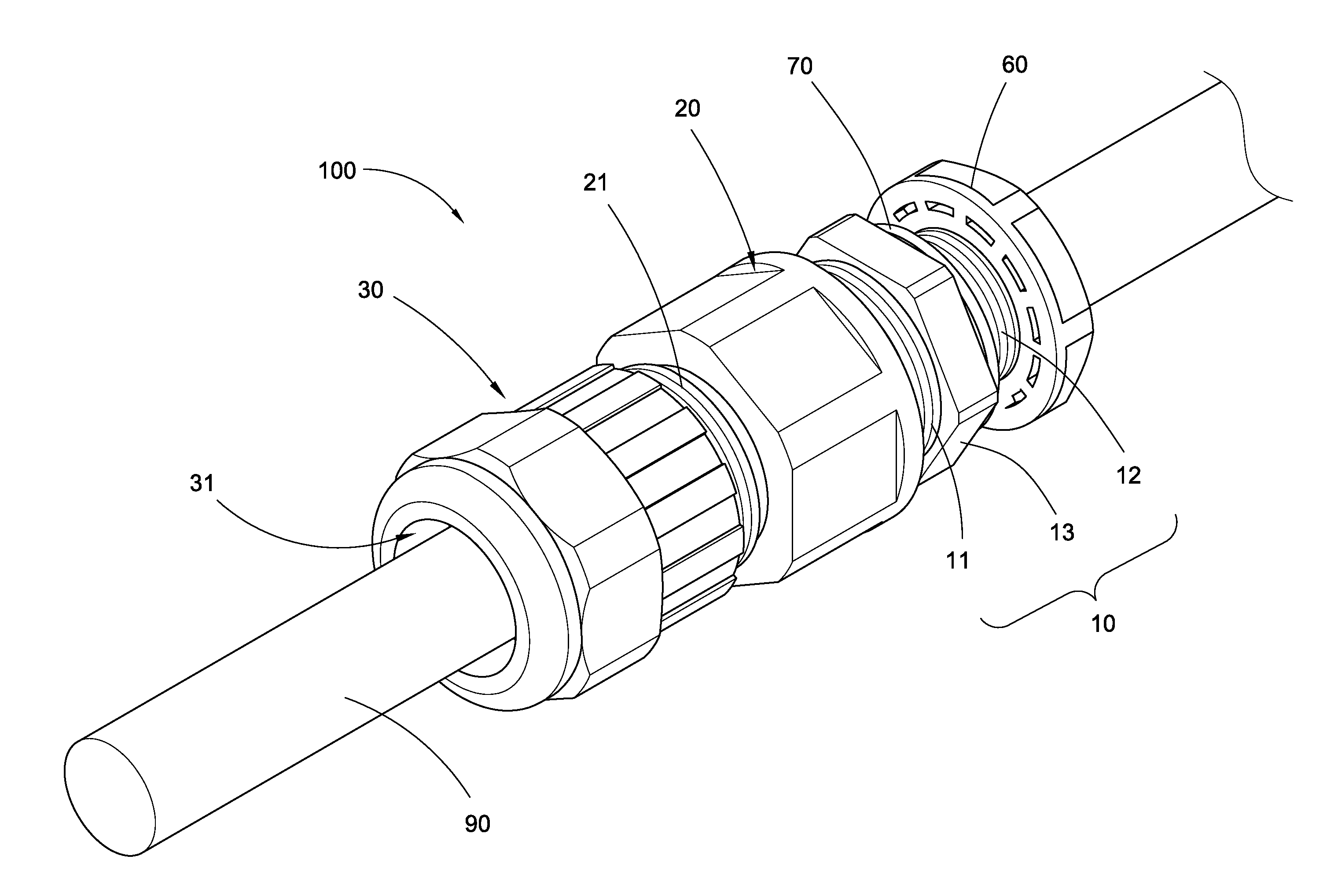 Cable gland assembly