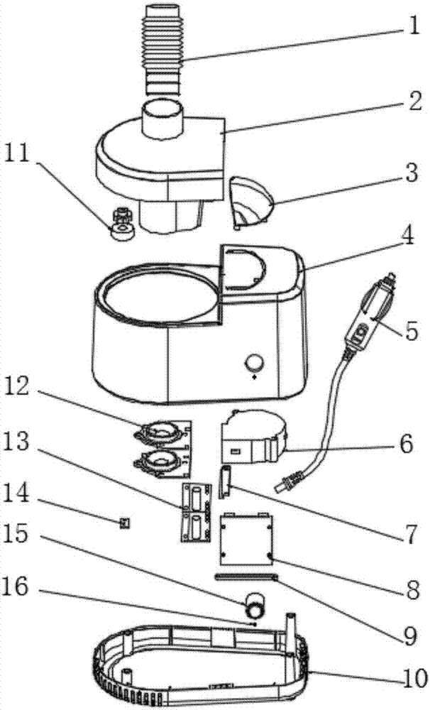 Vehicle air conditioner purifying method