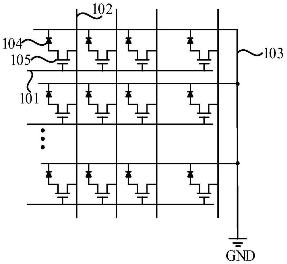 PM display panel and display device