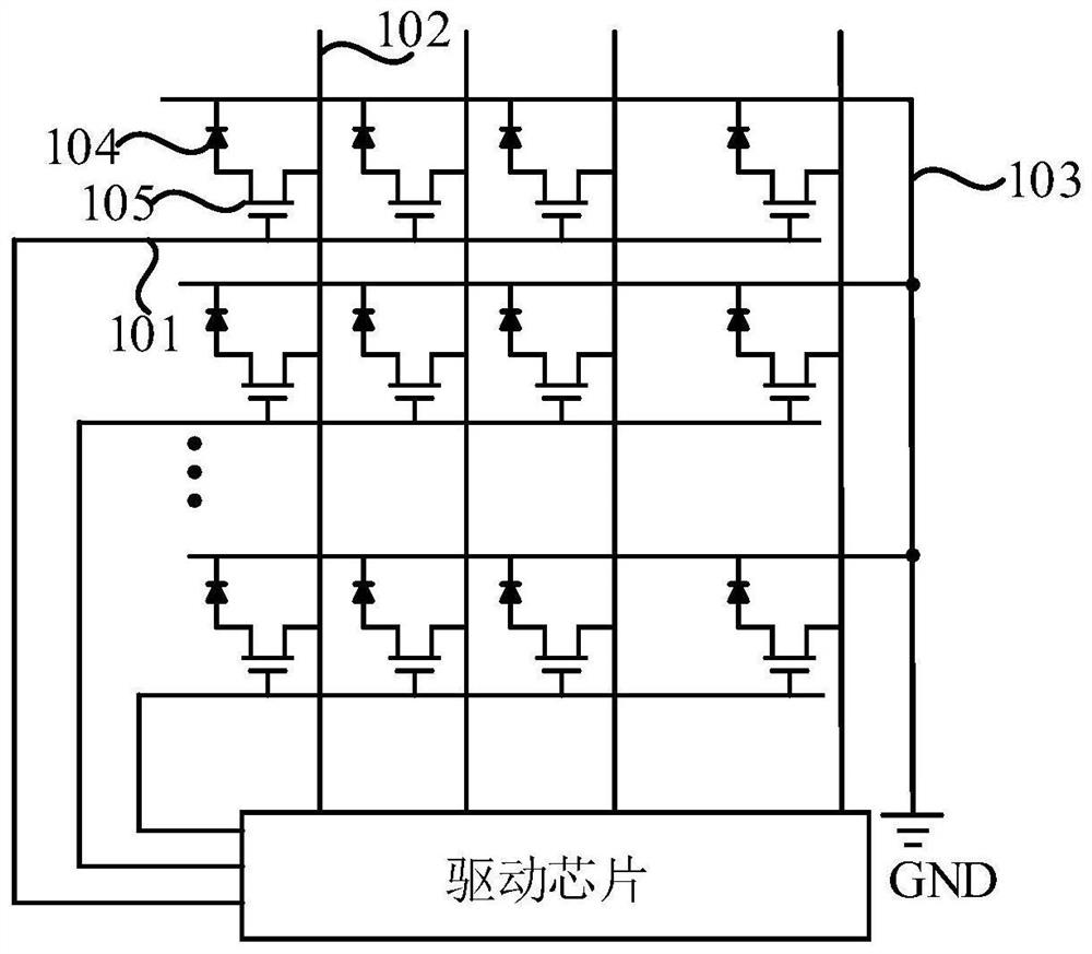 PM display panel and display device