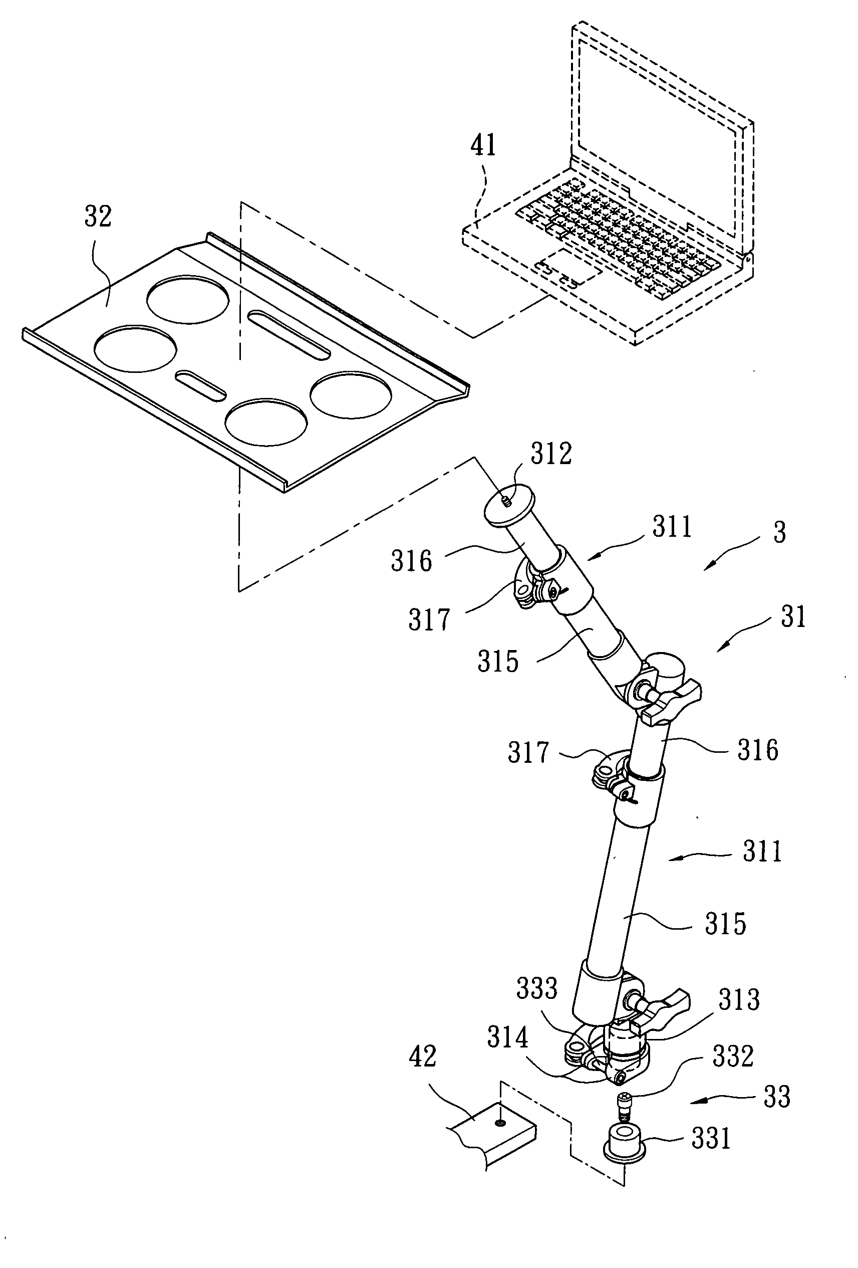 Multi-function supporting rack