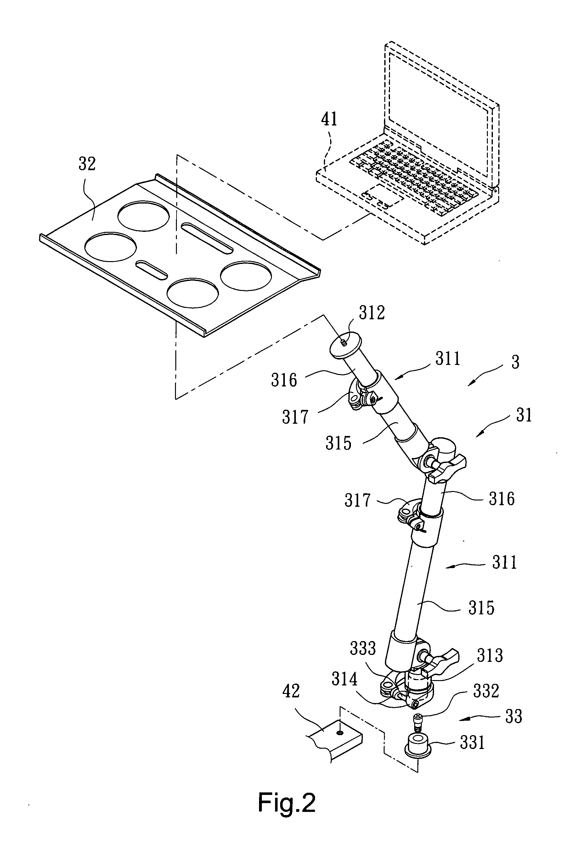 Multi-function supporting rack