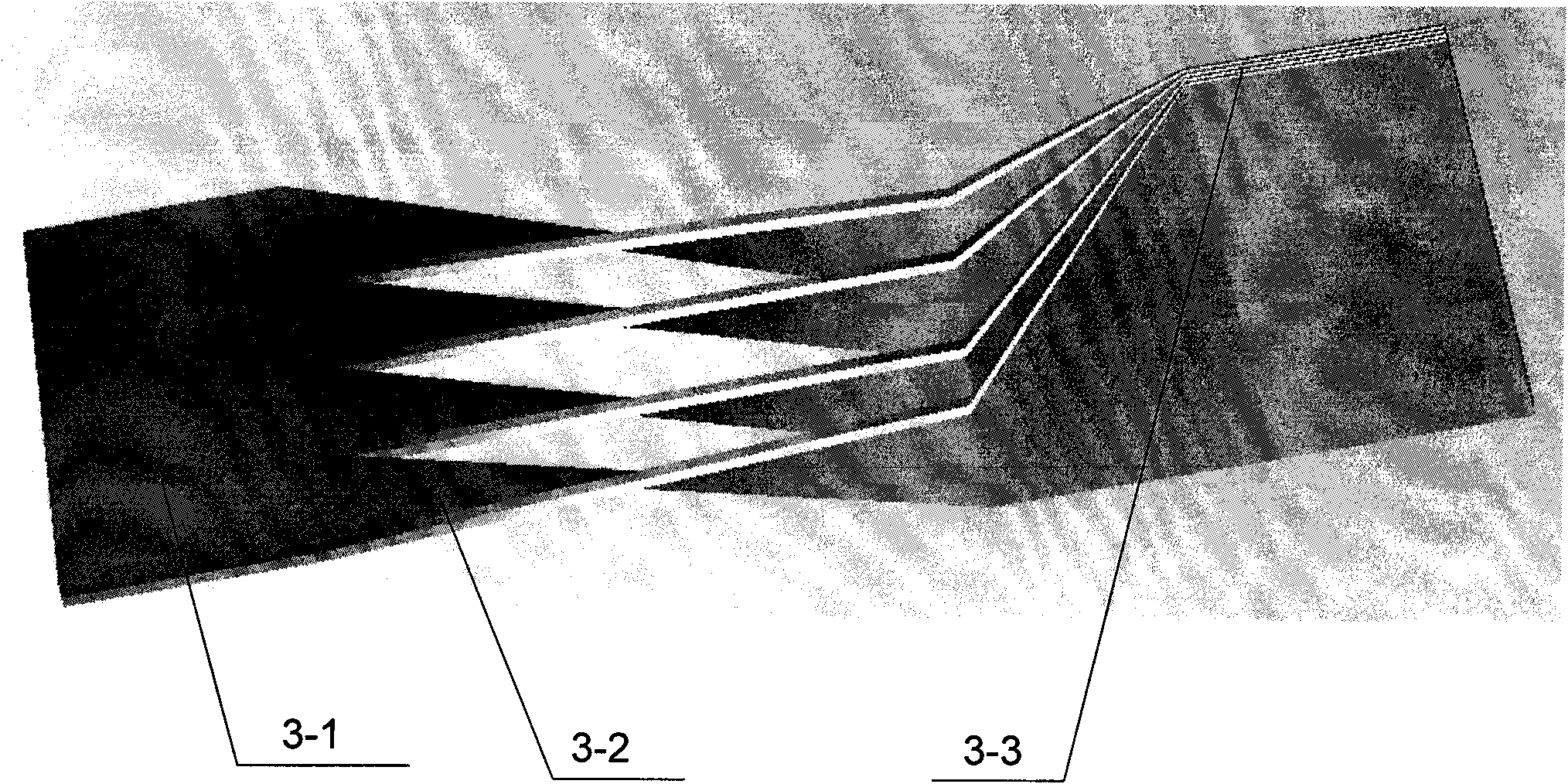 Device for manufacturing nano laminated composite material