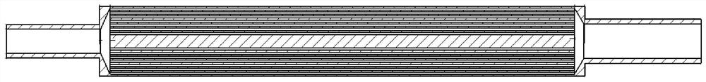 A test device for rapid heating of inert gas without pollution