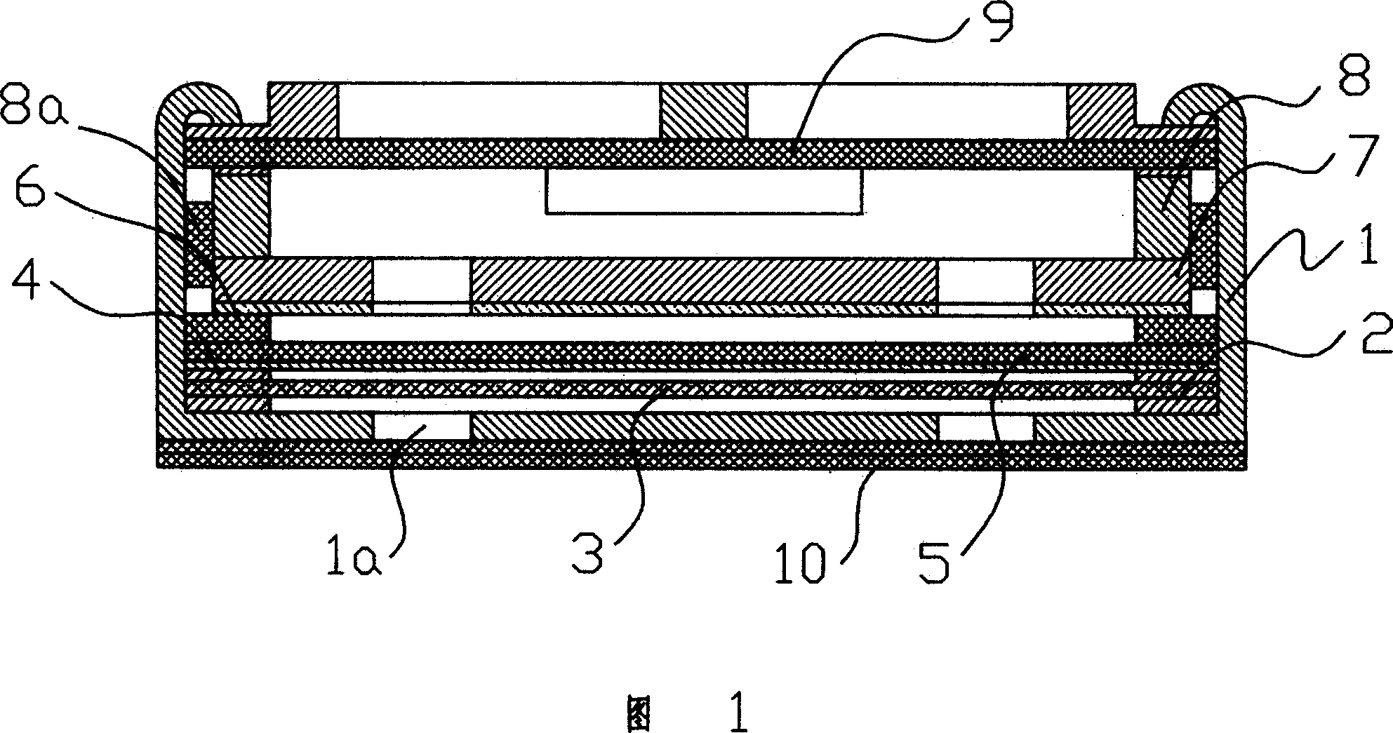 Waterpoof and dampproof electret capacitance microphone