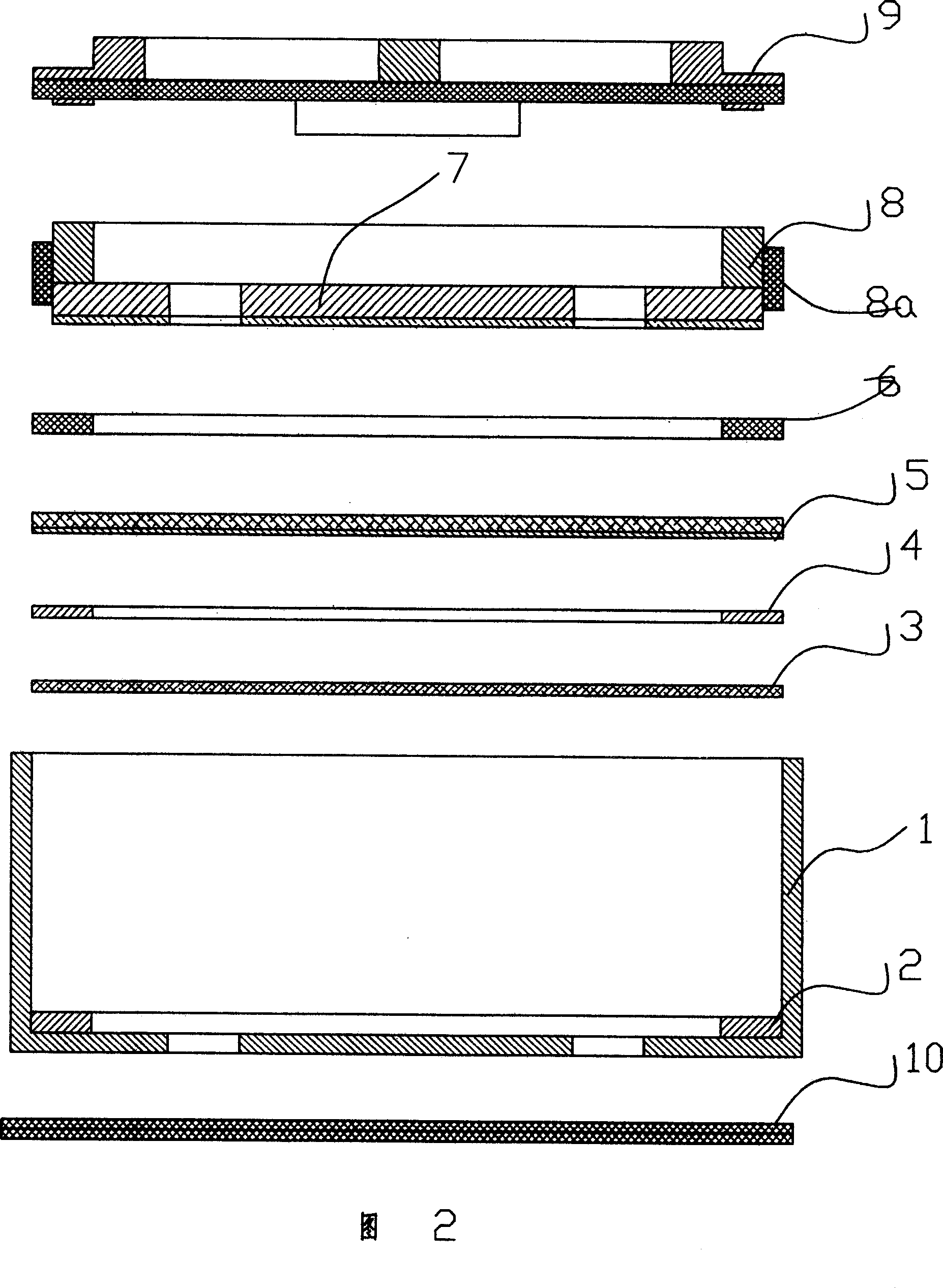 Waterpoof and dampproof electret capacitance microphone