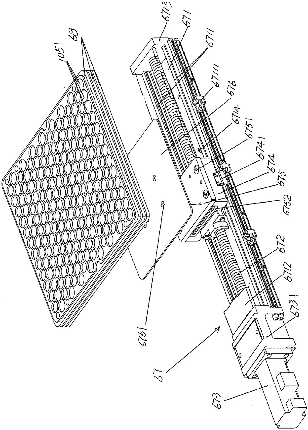 PTC automatic mounting device