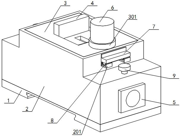 Automatic partition type arc extinguishing shell for circuit breaker