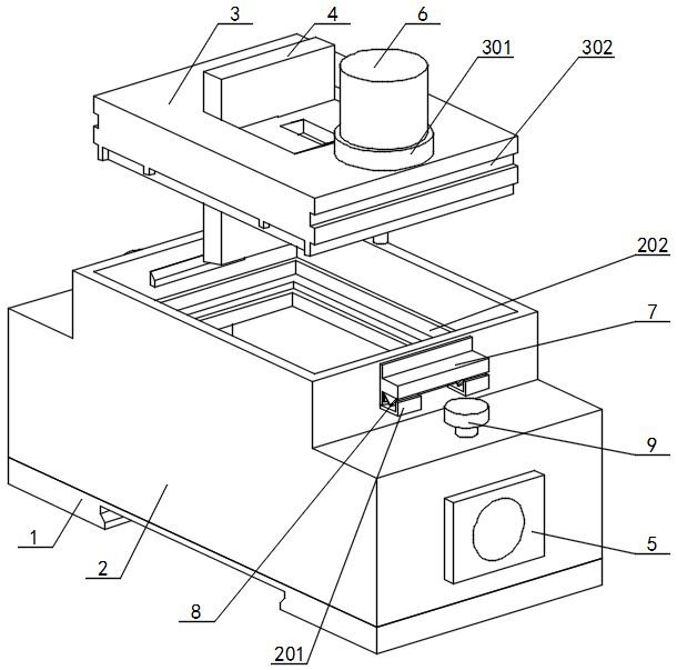 Automatic partition type arc extinguishing shell for circuit breaker