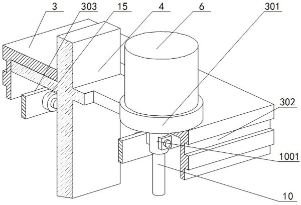 Automatic partition type arc extinguishing shell for circuit breaker