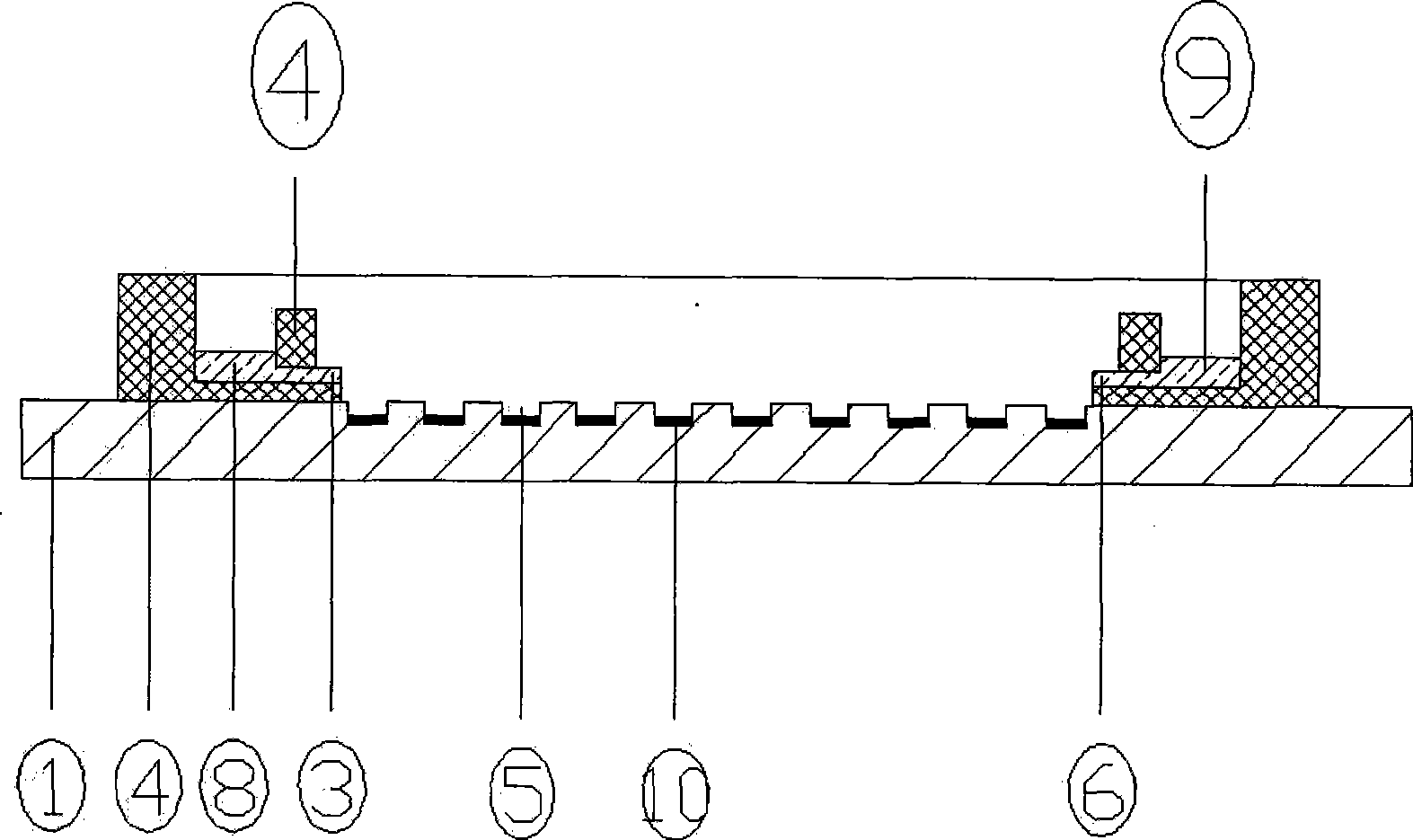 Ultra-high-power LED die set light source bracket