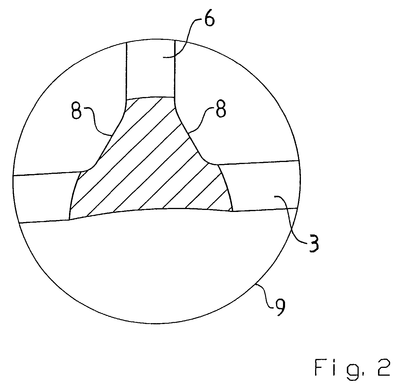 Method for manufacturing a hollow blade for a stator or rotor component