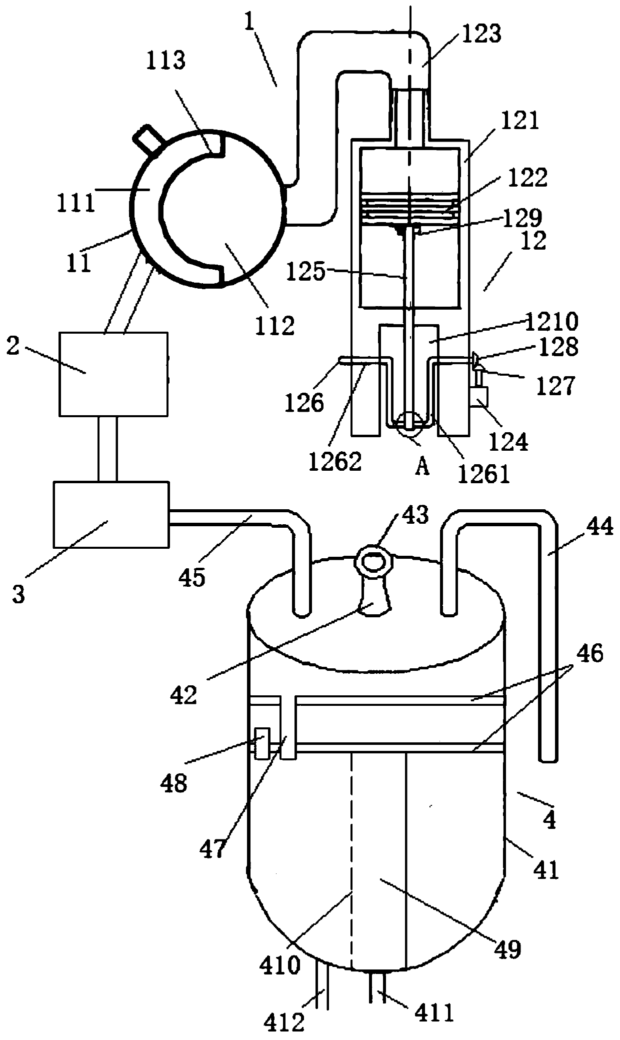 Extracorporeal membrane oxygenation equipment of medical first-aid technology