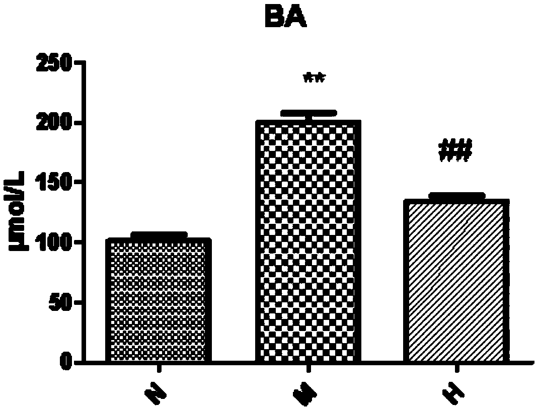 Use of rhein in preparation of drugs for prevention and treatment of hepatic encephalopathy