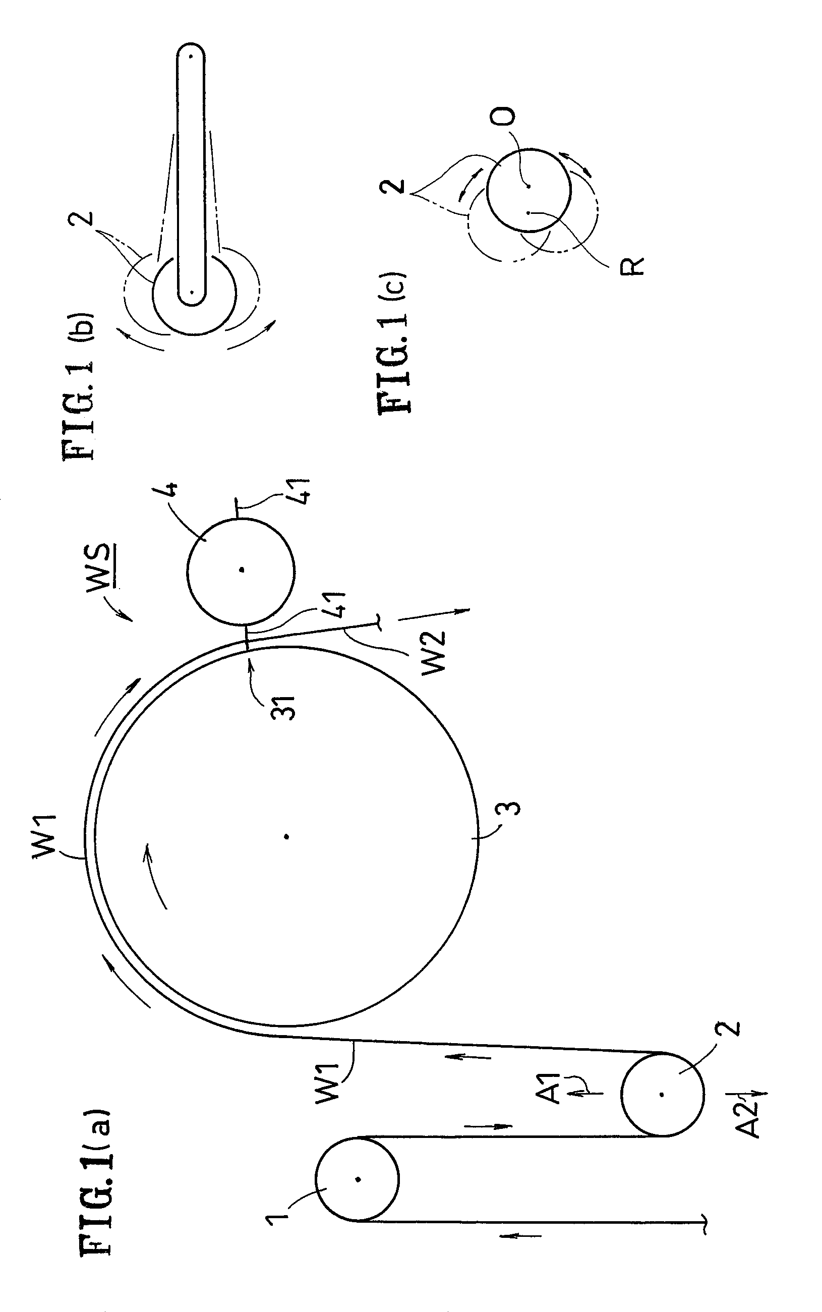 Velocity-changing apparatus for web