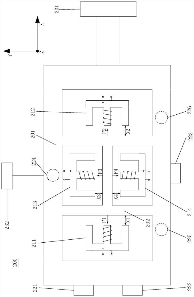 Motion platform of lithography machine, micro-motion platform and control method thereof