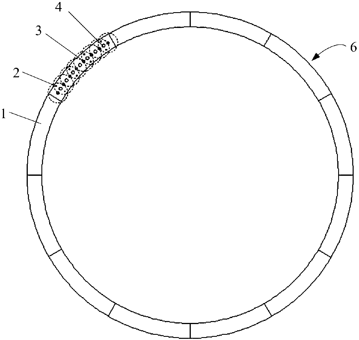 A prefabricated shaft wall structure and its construction method