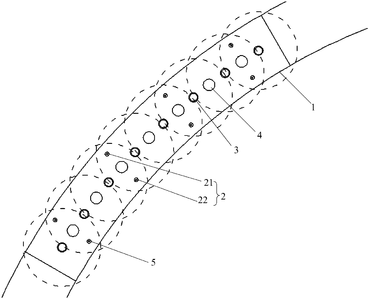 A prefabricated shaft wall structure and its construction method