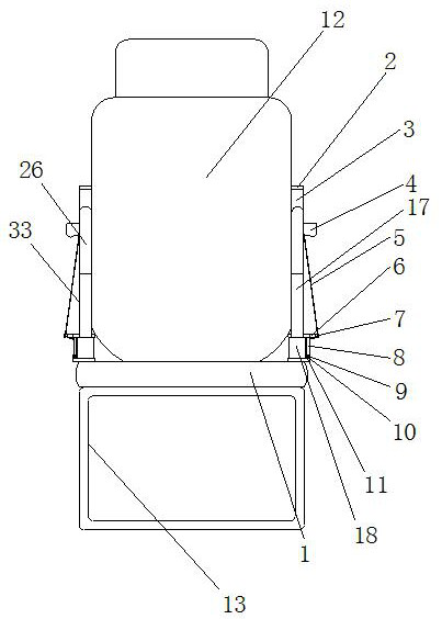 High-comfort computer chair