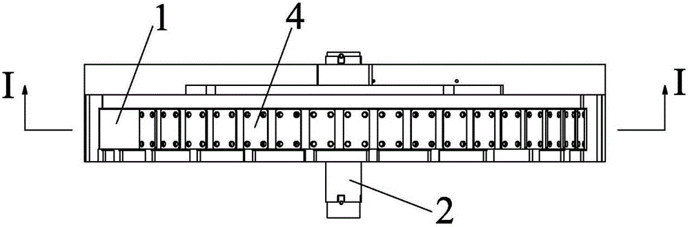 Buffering decelerating device of overturning mechanism of spacecraft