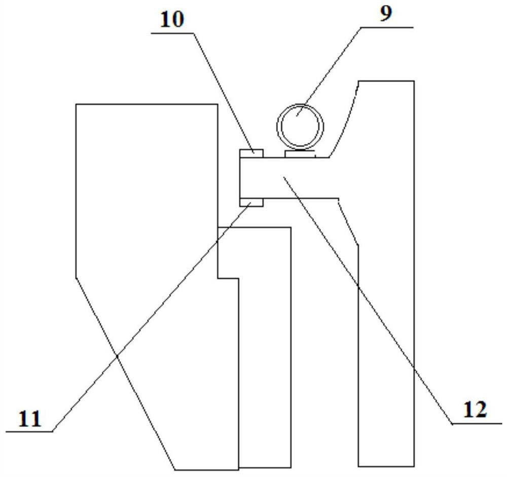 Nuclear power station reactor protection tube assembly position measuring tool