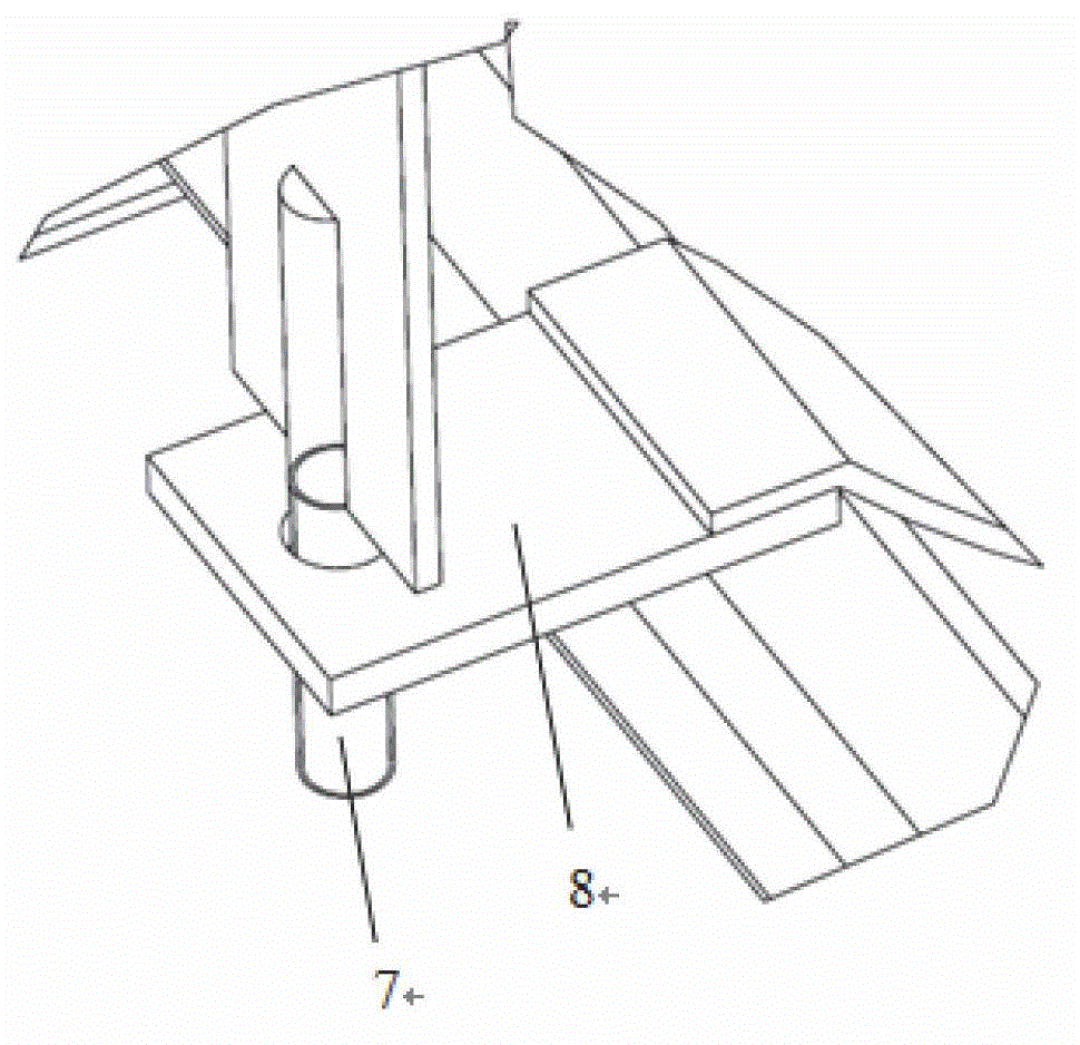 Fixing bracket for double gas bottles of gas-fueled vehicle