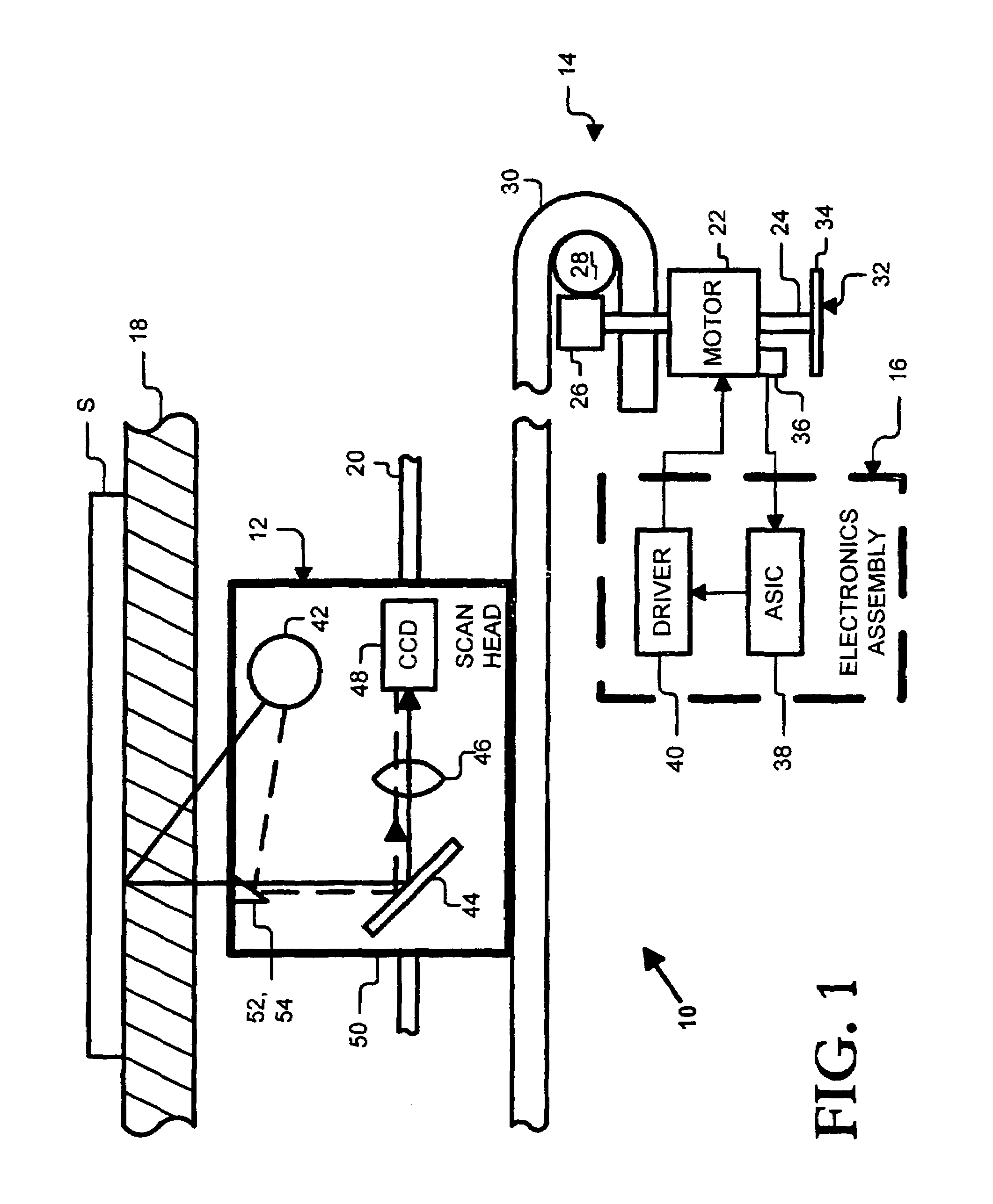 Optical scanner providing compensation for non-uniform bulb illumination