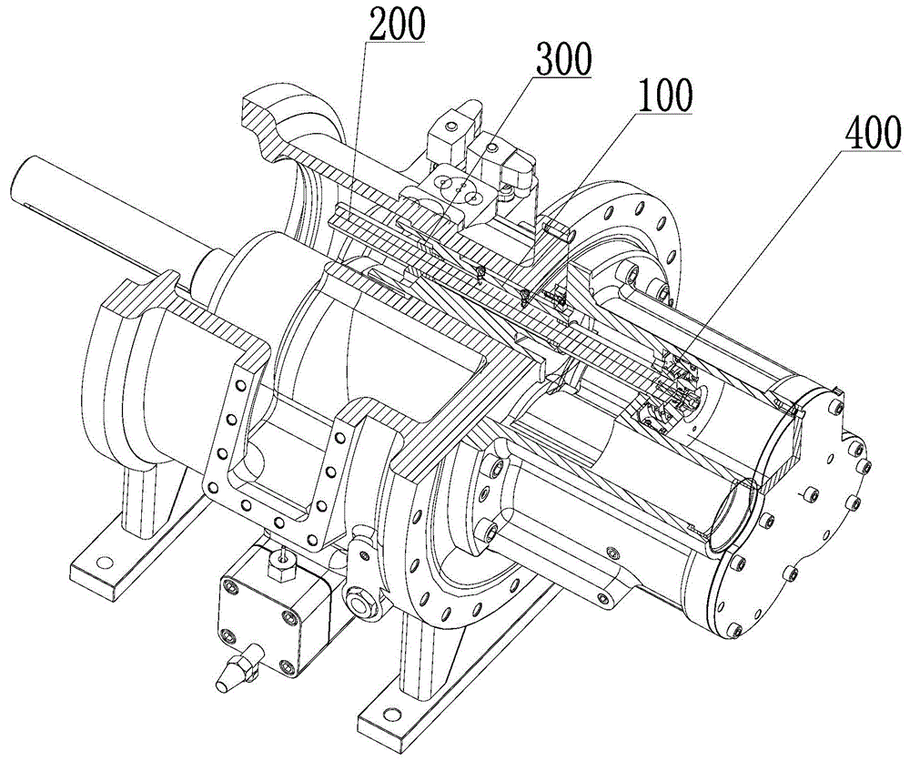 Compressor slide valve assembly and refrigeration screw compressor