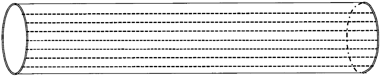 Self-curling membrane agent applied to nerve repair and preparation method thereof