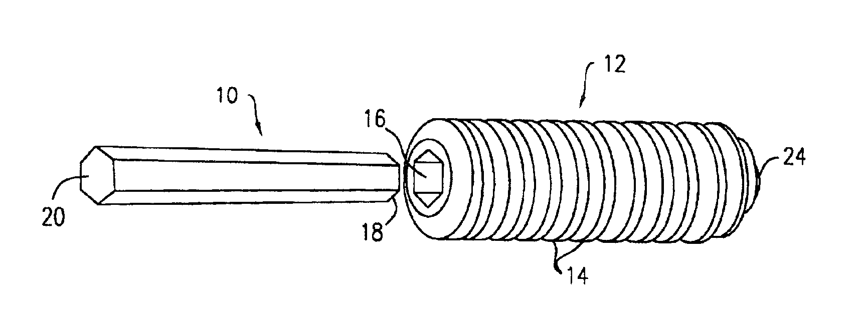 Polymer-based orthopedic screw and driver system with increased insertion torque tolerance and associated method for making and using same